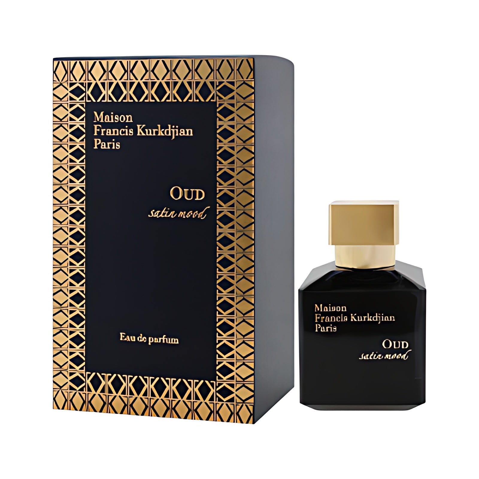 Maison Francis Kurkdjian Oud Satin Mood Eau De Parfum Spray, Vanilla Scented Amber Accord, 2.4 Fl Oz