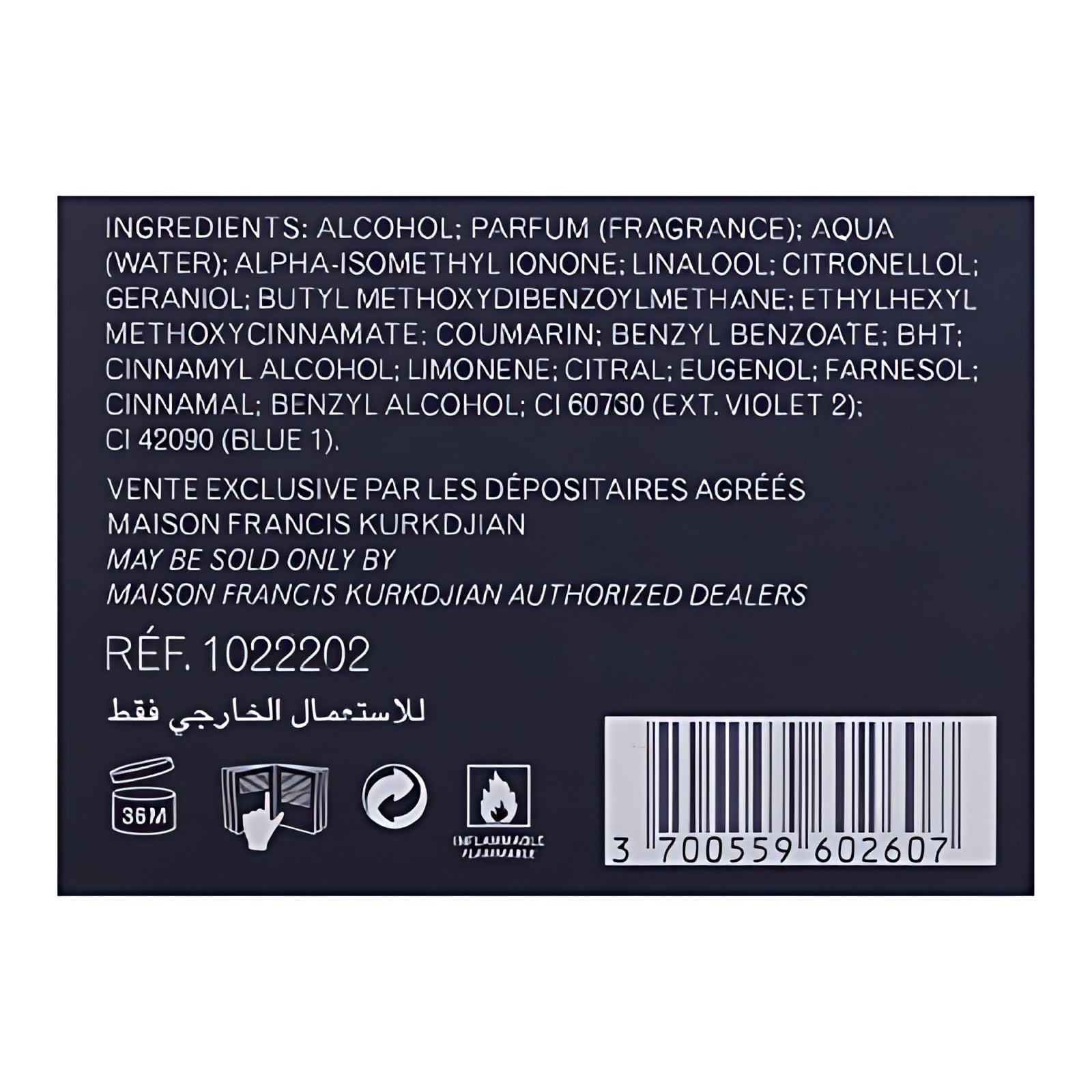 Maison Francis Kurkdjian Oud Satin Mood Eau De Parfum Spray, Vanilla Scented Amber Accord, 2.4 Fl Oz